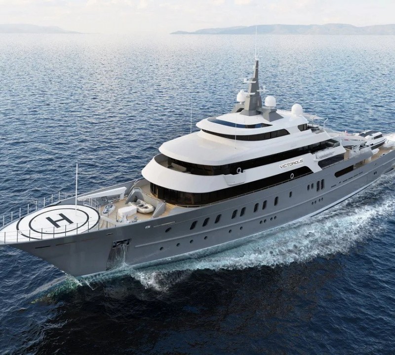victorieux luxury yacht